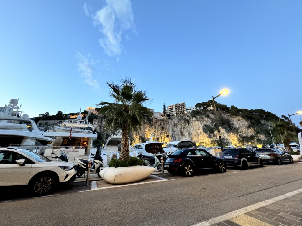 Monaco cliff