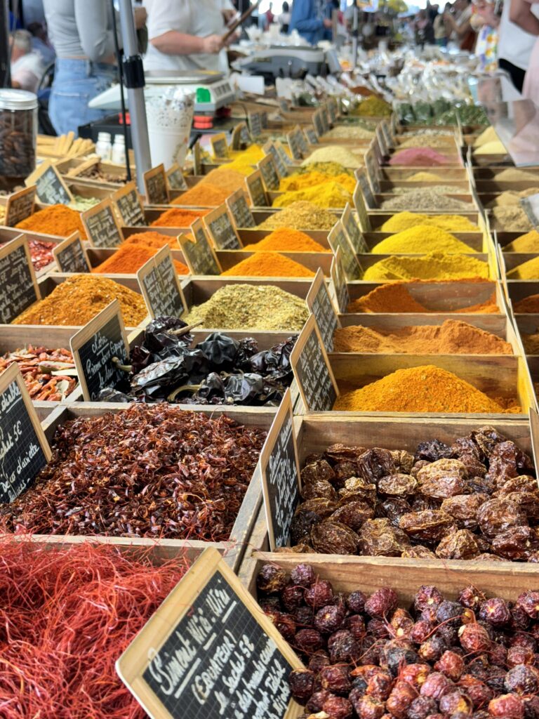Antibes market spices