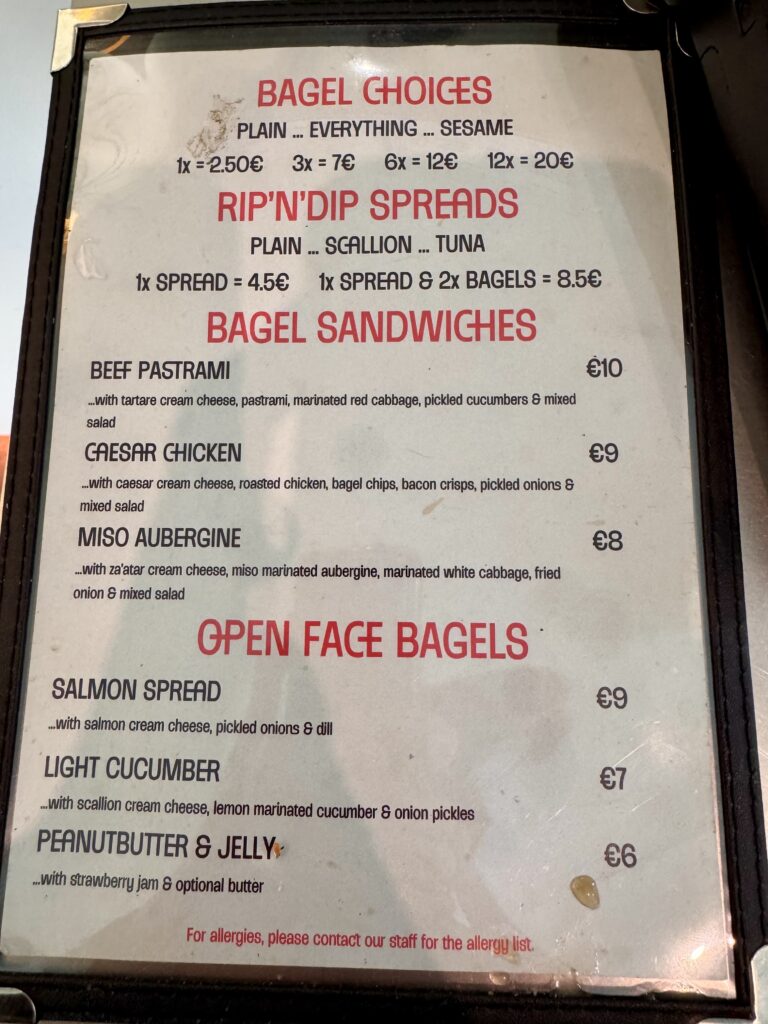 HALO menu