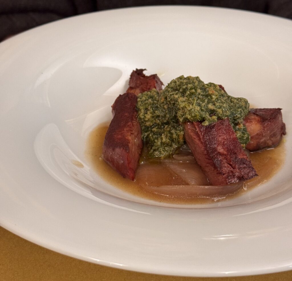 Veal tongue